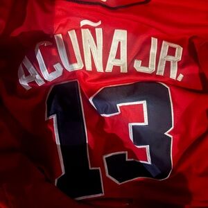 Red Acuña Jr. Jersey